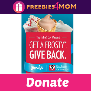 Buy a Wendy's Frosty and Donate for Adoption