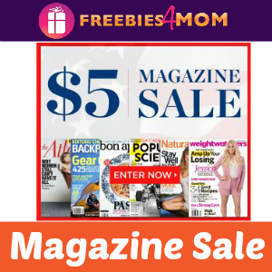 Magazine Deal: $5 Sale