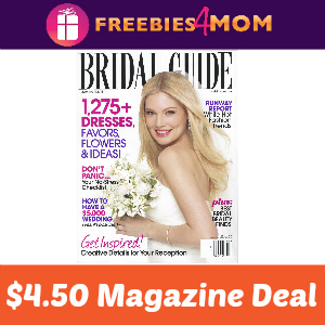 Magazine Deal: Bridal Guide $4.50