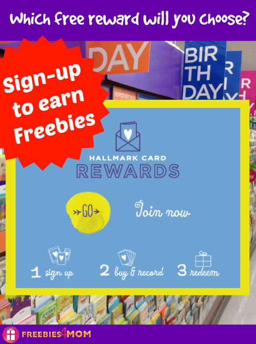 Earn Freebies from Hallmark Card Rewards