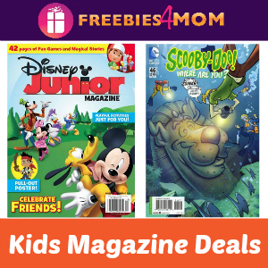 Kids Magazine Deals: Disney Junior & Scooby-Doo