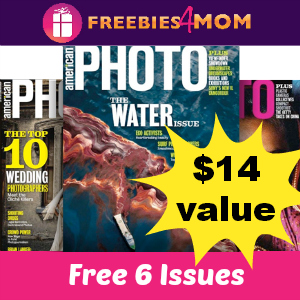 Free American Photo Magazine ($14 value)