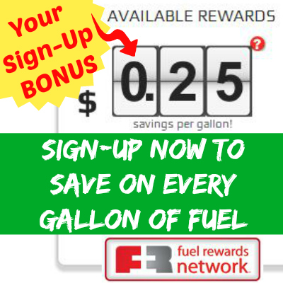 Fuel Rewards Network Sign-up Bonus