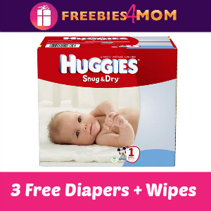 Free Sample Huggies Diapers + Wipes