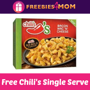 Free Chili’s Single Serve Frozen Entrée at Kroger