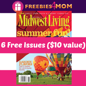 Free Midwest Living Magazine ($10 value)