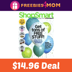 Magazine Deal: ShopSmart $14.96