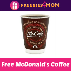 Free Small McCafé at McDonalds Sept. 16-29