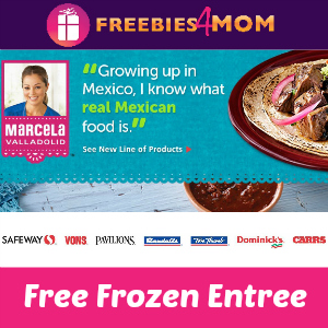 Free Marcela Vallodolid Frozen Entree at Safeway