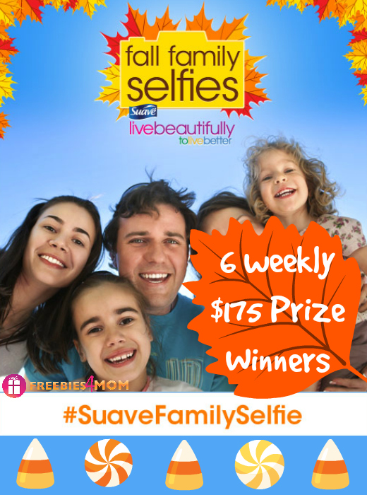 Snap a Fall Family Selfie, Win a $175 Prize from Suave