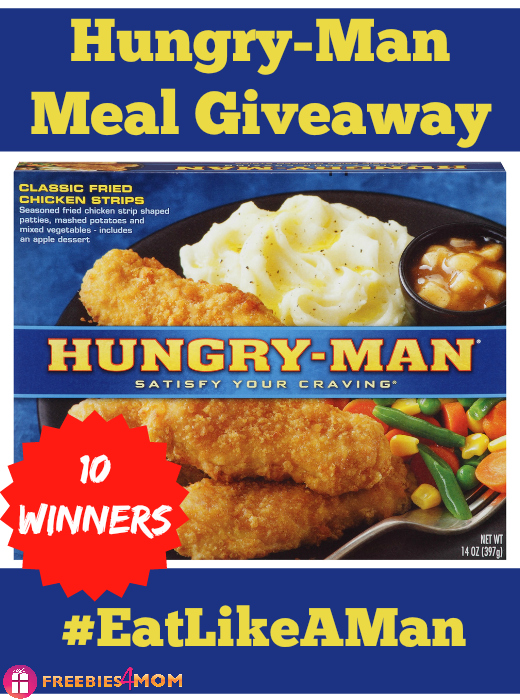 Hungry-Man Eat Like A Man Giveaway (10 winners)