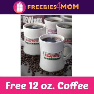 Free 12 oz. Coffee at Krispy Kreme Sept. 29