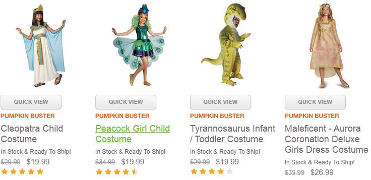 Kids Costume Deals