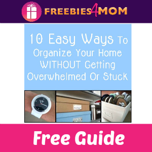 Free Guide: 10 Easy Ways to Organize Your Home