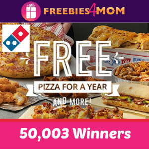 Free Domino's Gift Card *first 50,003*