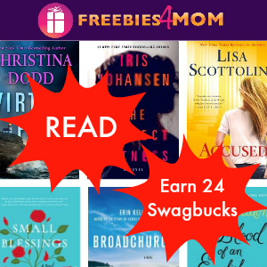 Earn 24 Swagbucks with READ *New Books Sept. 16*