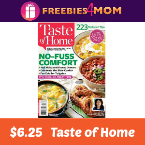 Magazine Deal: Taste of Home $1 per issue