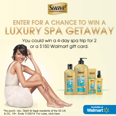 Win a Luxury Spa Getaway from Suave