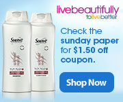 Suave® Deal at Walmart $1.00 (save 65%)