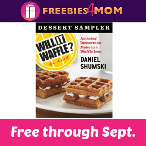 Free eCookbook: Will It Waffle? Dessert Sampler