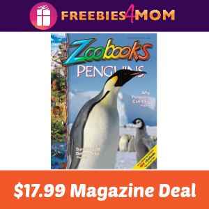Magazine Deal: Zoobooks $17.99