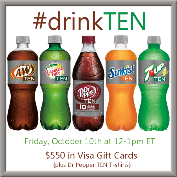 #drinkTEN -Twitter-Party-10-10-at-12pmET #TwitterParty, #shop, sweepstakes on Twitter