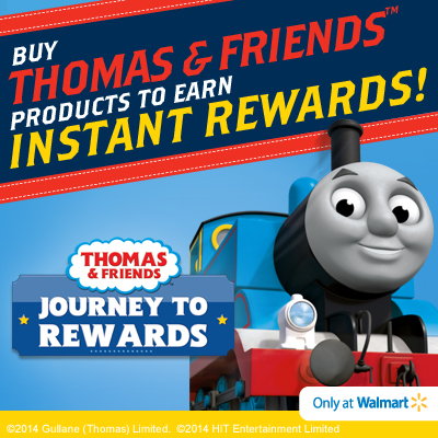 Buy Thomas & Friends products to earn Instant Rewards at Walmart