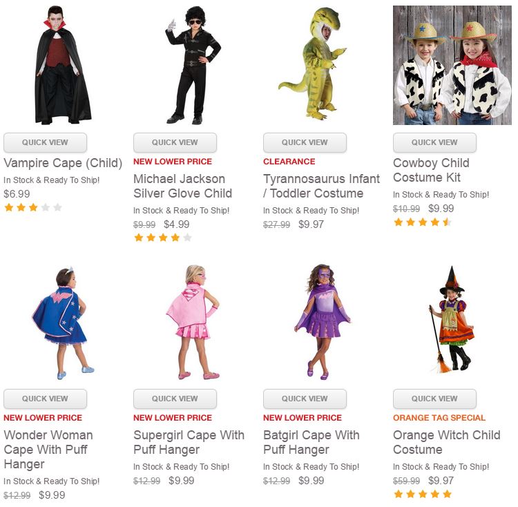  Expired 25 Off All Halloween Costumes Wednesday Only Freebies 4 Mom
