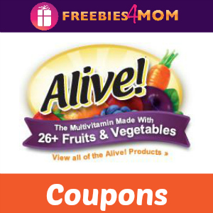 Coupons: Save on Nature's Way Alive! Vitamins
