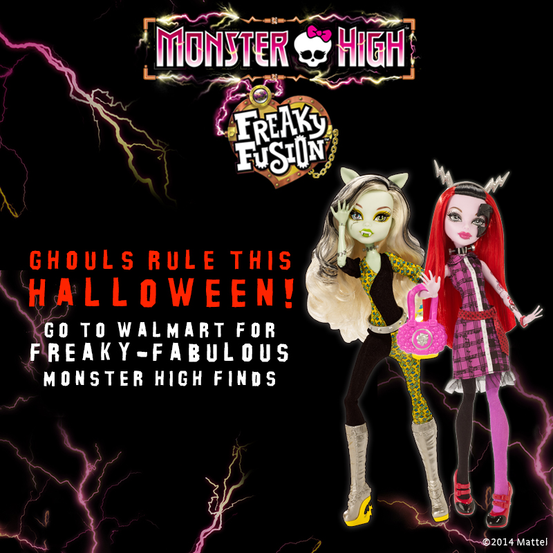 Monster High Freaky Fusion at Walmart