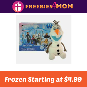 Frozen (Puzzles, Stickers & More!) Starts at $4.99