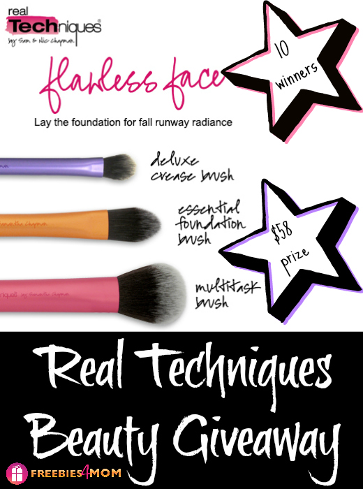 Real Techniques Beauty Giveaway ~ Get The Fall Look