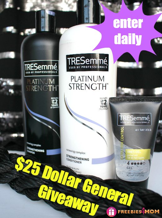 $25 Dollar General Giveaway ~ Find Your TRESemmé Style