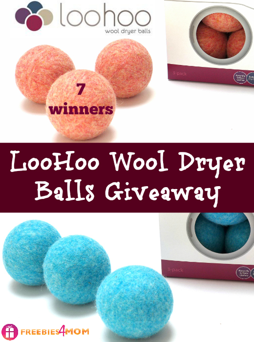 LooHoo Wool Dryer Balls Giveaway