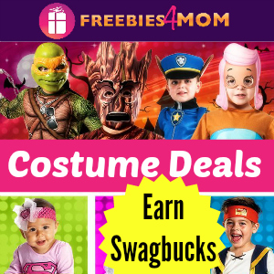 Earn Swagbucks When You Buy Your Halloween Costumes!