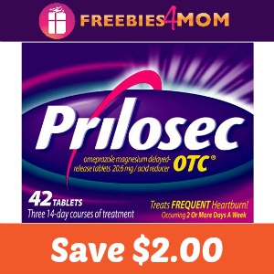 Save $2.00 on Prilosec OTC