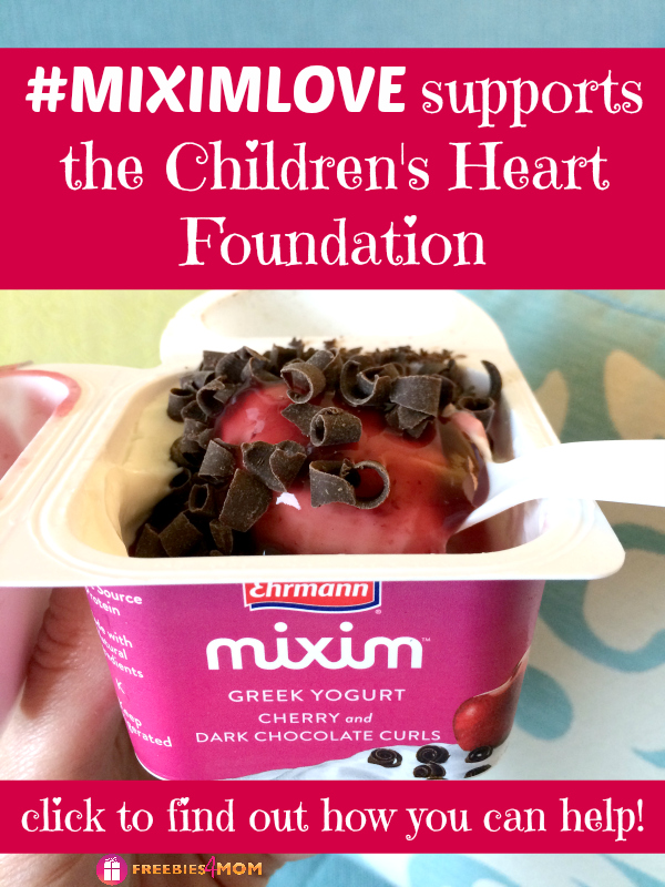 #MIXIMLOVE supports the Children's Heart Foundation