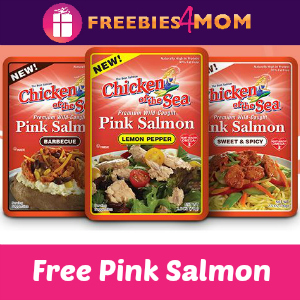 Free Chicken of the Sea Pink Salmon Pouch