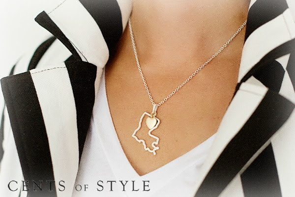 $11.95 State Necklaces (was $24.95) FREE SHIPPING