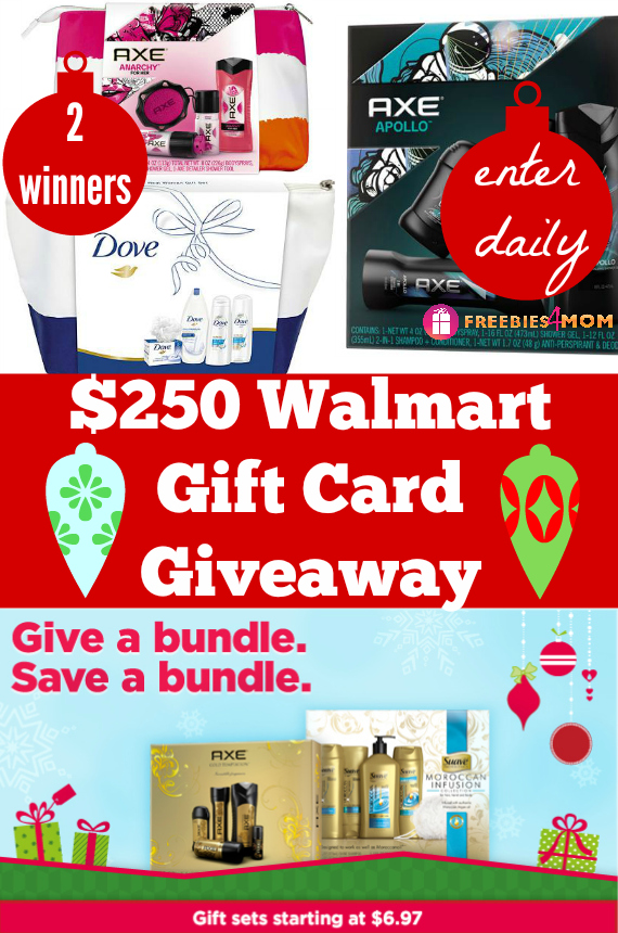 $250 Walmart Gift Card Giveaway ~ Stock Up on Holiday Gift Sets