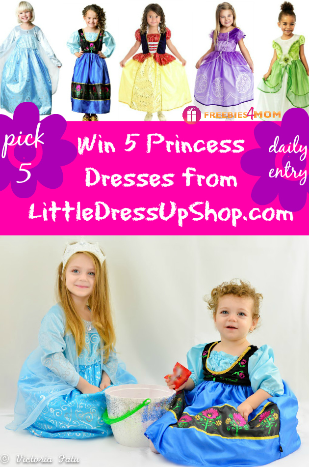 Win 5 Princess Dresses from LittleDressUpShop.com