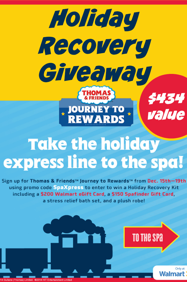 Holiday Recovery Giveaway ~ Thomas & Friends Rewards