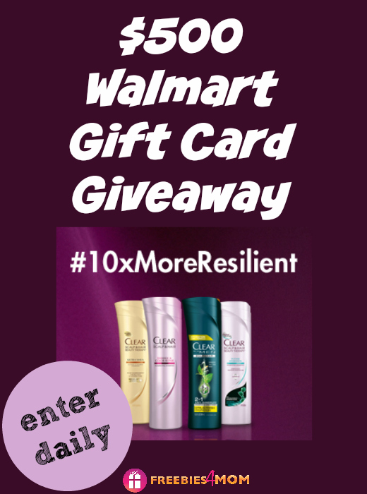 $500 Walmart Gift Card Giveaway ~ Clear Hair 10x Challenge