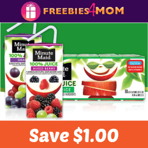 Coupon: Save $1.00 on Minute Maid Juice Box