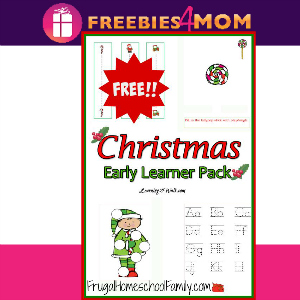 Free Christmas Learning Pack for Preschoolers