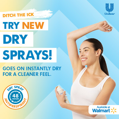 Dry Sprays at Walmart #TRYSPRAY