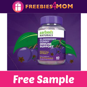 Free Sample Zarbee's Gummy Immune Support