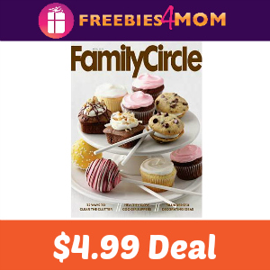 Magazine Deal: Family Circle $4.99/year