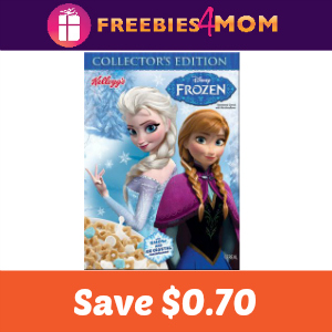 Coupon: Save $0.70 on Disney Frozen Cereal