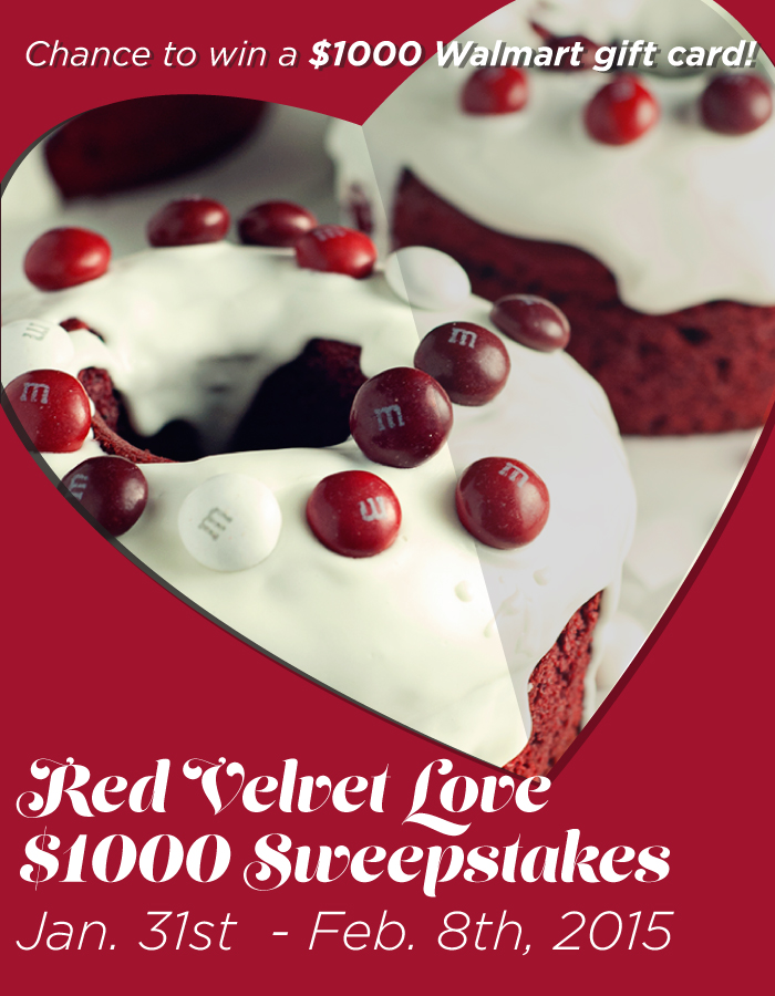 #RedVelvetLove $1000 Sweepstakes
